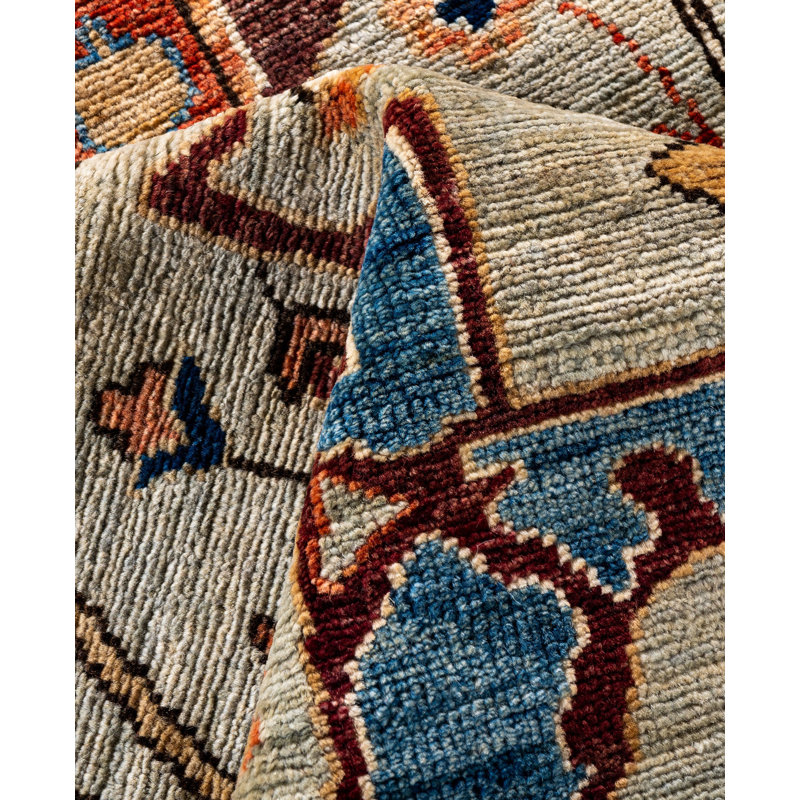 Serapi One-of-a-Kind 7' 11" X 9' 10" Hand Knotted Area Rug
