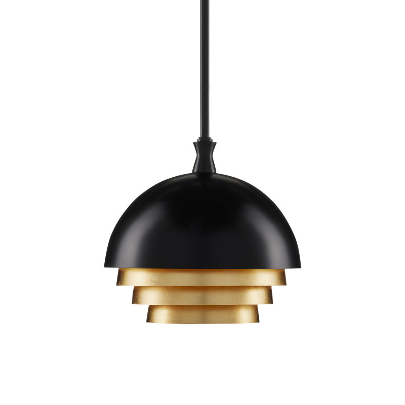 Luminaire suspendu en forme de dôme à 1 lumière Salviati