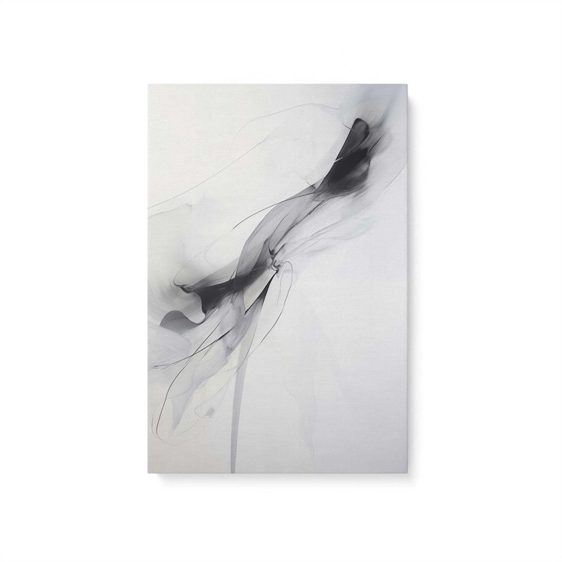 Ethereal Smoke Dance III, Toile tendue, H 30 po x l 20 po x P 1,25 po