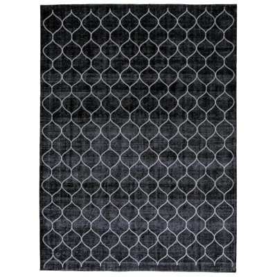 Wool Geometric Indoor Rug