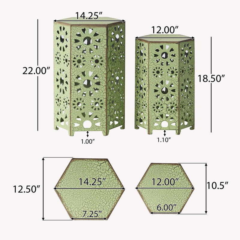 Table d'appoint ELiana, Vert