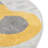 Round Animal Print Polypropylene Plastic Rug-73607673
