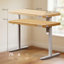 Allurine Height Adjustable Standing Desk with Drawers, USB & Wireless Charger