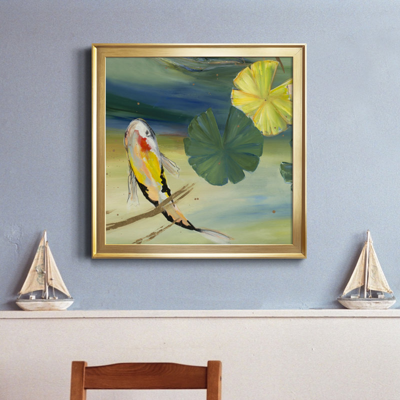 A Moment in Time II - Reproduction d'art sur toile encadrée, Cadre noir, H 17,5 po x l 17,5 po x P 1,5 po