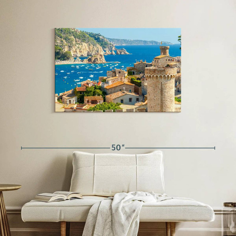 Harpa Tossa De Mar, Espagne, H 26 po x l 39 po