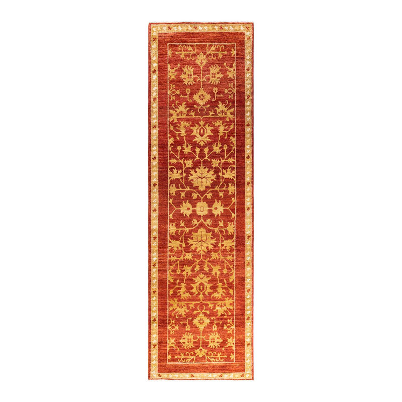 Tapis unique brun / beige 2 pi 8 po x 9 pi 4 po Overyed