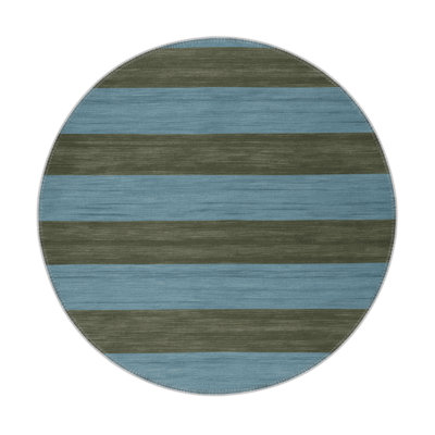 Tapis intérieur / extérieur bleu HorizontalStripes
