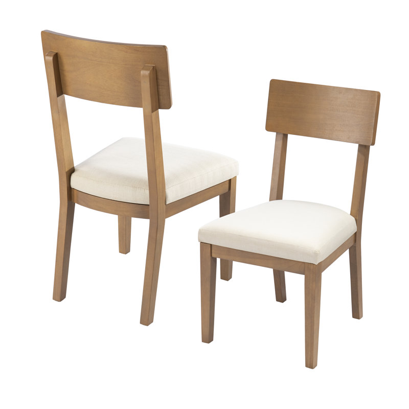 Chaise d'appoint en lin naturel