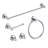 Circular 5 - Piece Bathroom Hardware Set-90977498