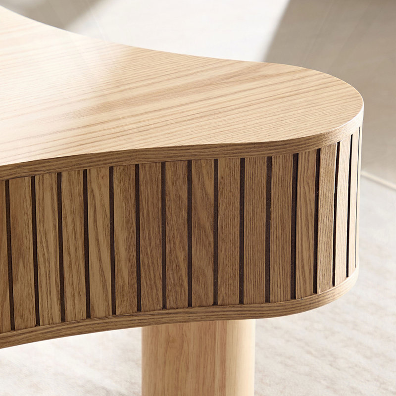 Table basse tambour Modern, Naturel