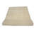 Cream Modern Solid 4x6 Indo-Gabbeh Oriental Rug