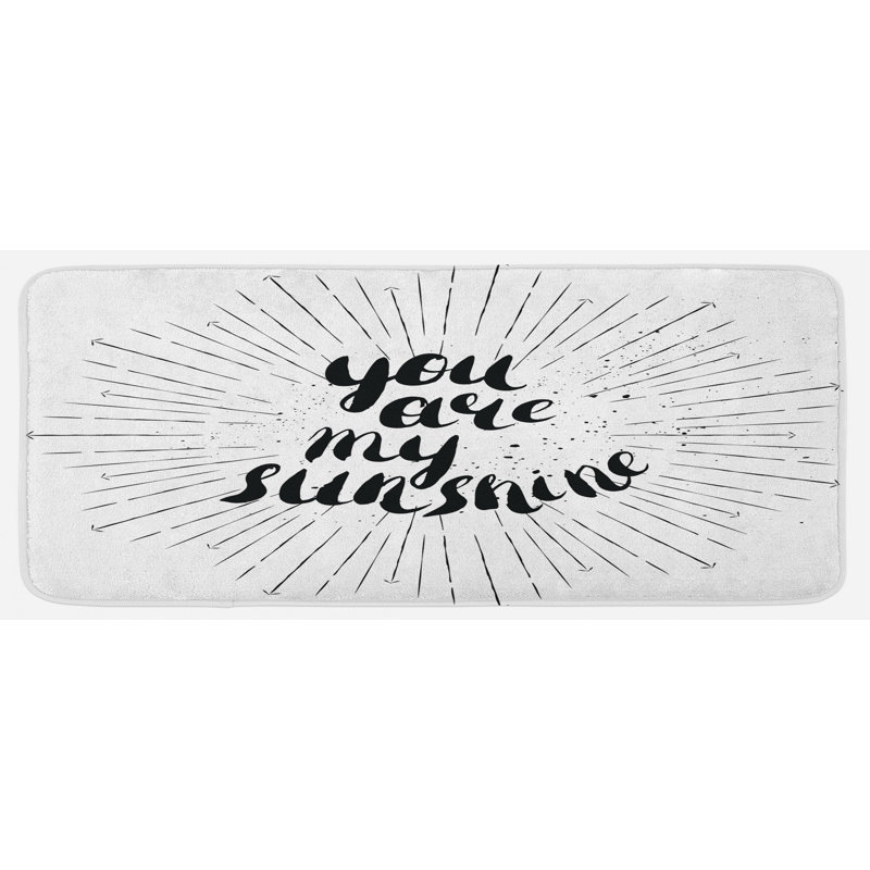 Tapis de cuisine Saying
