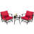 Arizbeth 2 - Person Patio Conversation Sets with Cushions