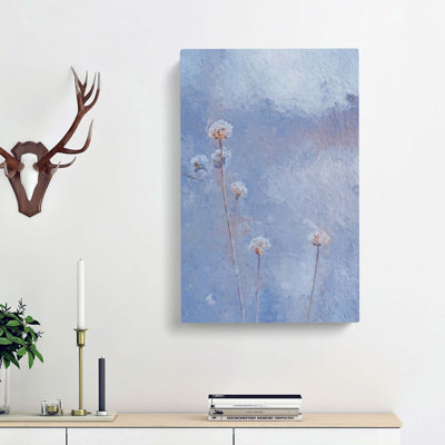 View Of The Wild Flowers - Wrapped Canvas Painting