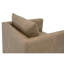 Fauteuil club pivotant en cuir Siena