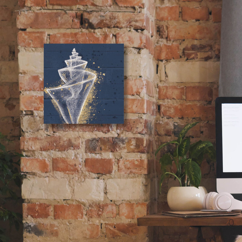 «Calm Seas V3 No Words» par Janelle Penner, art mural sur toile, H 12 po x l 12 po x P 0,75 po