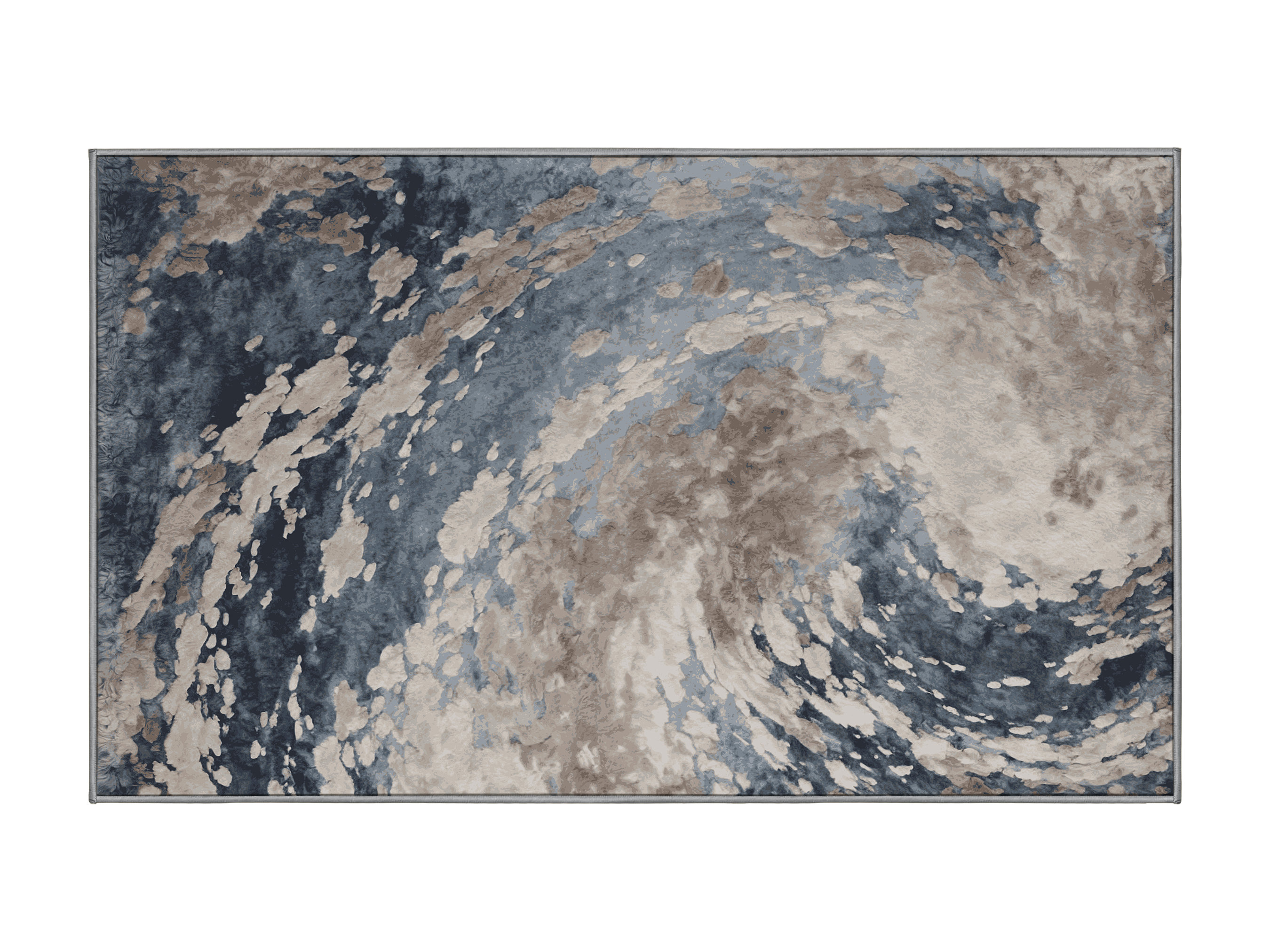 Wrought Studio™ Machine Washable Gray Area Rug | Wayfair