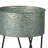 Set Of 3 Huxley Metal Decorative Pots