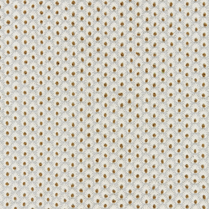 Tissu brodé Botanica, Minérale