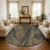 Premium Machine Washable Lampkins AMF1648 Abstract Rug