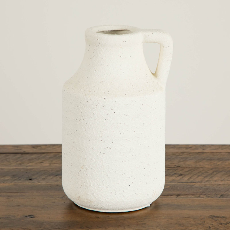 7In. Textured Handmade Vase