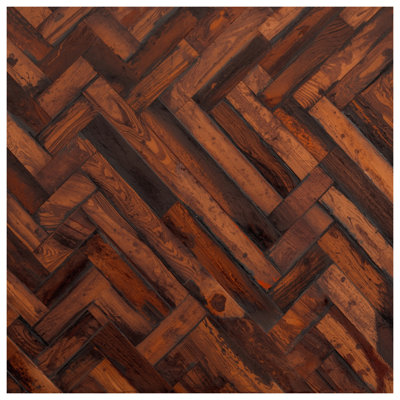 Wooden Parquet Flooring Wall Tapestry - Wood Wall Decor