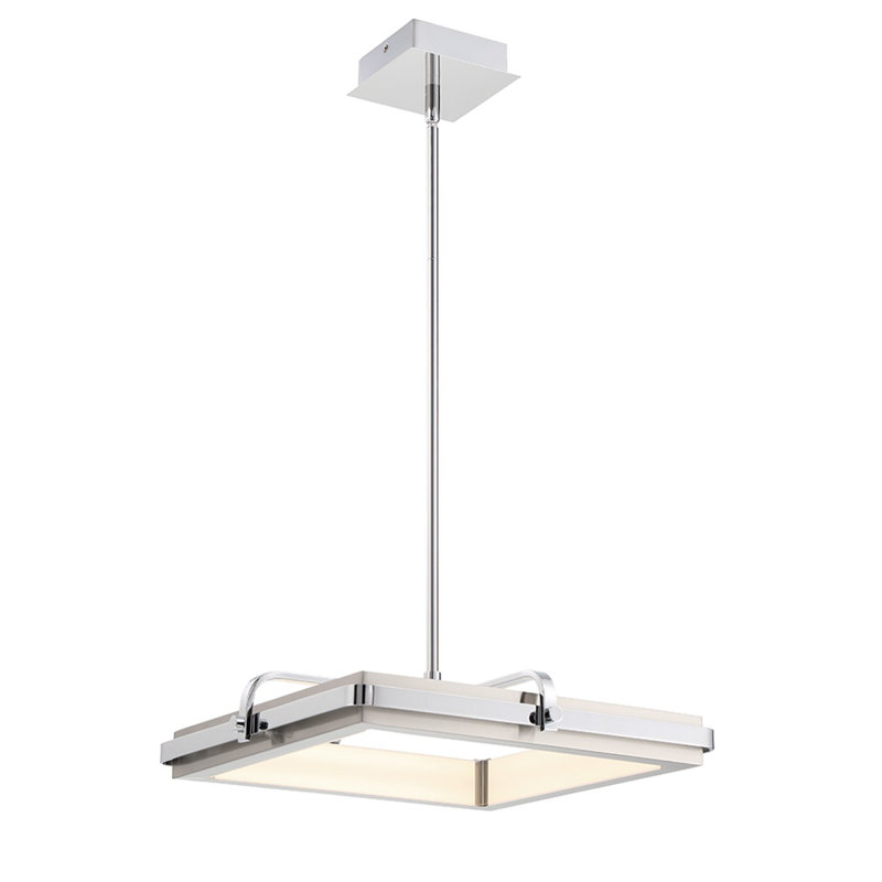 Lustre 1 lumière Annilo en chrome et nickel