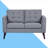 Upholstered 55.9'' Loveseat-1388855159