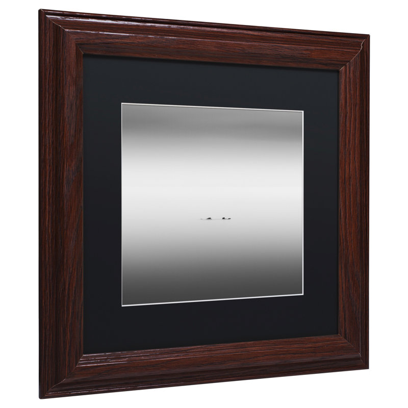 «Loch Ness» par Dave MacVicar - reproduction de photo sur toile encadrée, H 11 po x l 14 po x P 0,5 po, Cadre noir