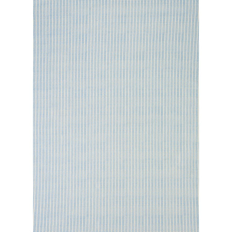 Schumacher x Molly Mahon Bindi Fabric, Blue/ Medium Blue/ White