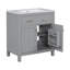 Meuble-lavabo 30 po avec lavabo en céramique-126719158