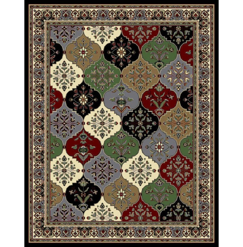Beggley Wool Indoor Rug, Rectangle 5' x 8'