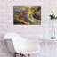«Michelangelo - Creation of Adam Colorful I» par Portfolio, art mural en métal-875762585