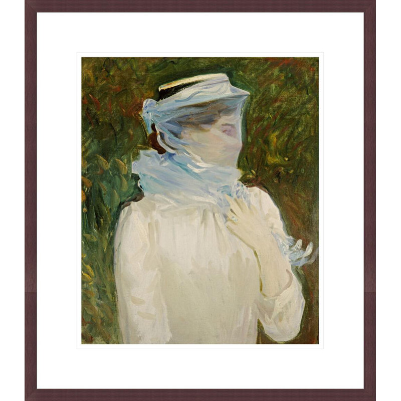 «Sally Fairchild» par John Singer Sargent, impression giclée encadrée, H 20,25 po x l 17,75 po