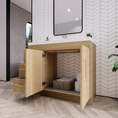 Meuble-lavabo simple l 42 po Spring