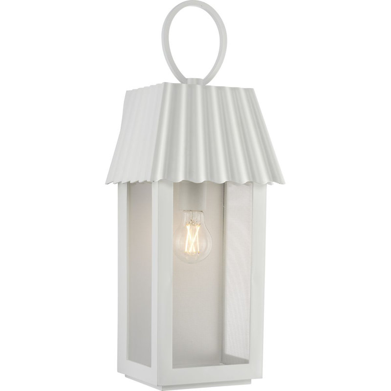 Godin Wall Light, 16.50" H x 6.25" W x 5.25" D , Shelter White