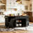 63" W Kitchen Island With Leaf