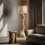 Lampe de salon moderne en bois