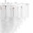 Glacier Chandelier Large (Polished Nickel)