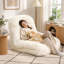 Lit pour chien, canapé paresseux, convertible réglable à 5 positions-1369048370