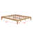 Bamboo Wood Platform Bed Frame-1525837006