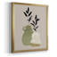 Simple Bud Vases II, toile encadrée de qualité supérieure - prête à être accrochée-410586320-410586325
