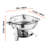 Metal Round Chafing Dish