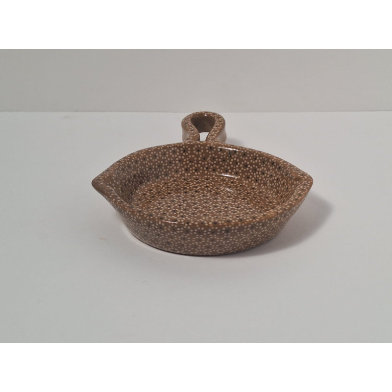 4" Clay Mini Frying Pan, Mustard