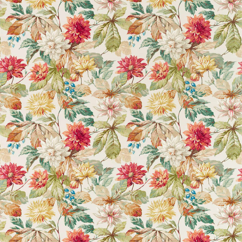 Dahlia & Rosehip Fabric