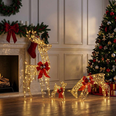Lighted Reindeer