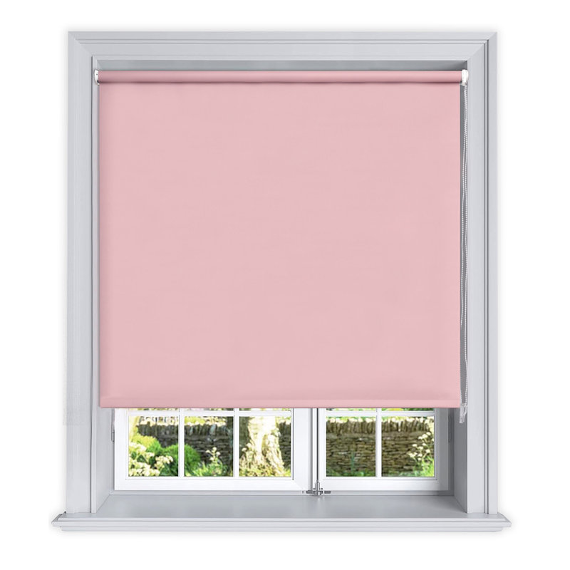 Roller Shade, 60cm W x 160cm L, Pink