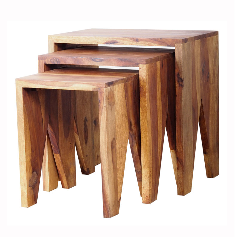 Solid Wood Nesting Tables
