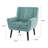 Modern Soft Material Ergonomics Accent Chair Living Room Chair Bedroom Chair Home Chair With Black Legs For Indoor Home,Upholstered,Soft And Durable-116789384