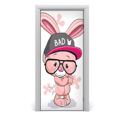Rabbit The Cap Door Decal